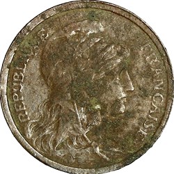 1 centime Daniel-Dupuis, IIIe République, 1913