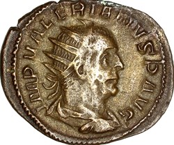 Antoninien de Valérien Ier, Concordia, 254, Viminiacum
