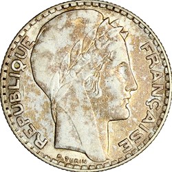 10 francs Turin, IIIe République, 1931