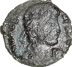 Nummus de Valens, Victoria, 364-367, Thessalonique