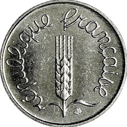 1 centime épi, 1987