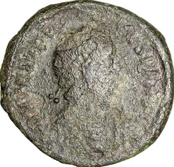 Maiorina pecunia de Théodose Ier, Virtus Exerciti, 383-388, Constantinople