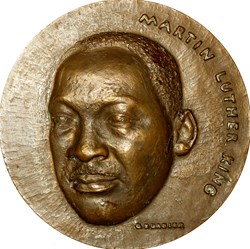 Médaille de Martin Luther King, 1969