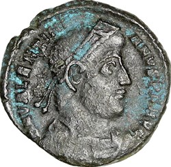 Nummus de Valentinien Ier, Securitas Reipublicae, 364-375, atelier indéterminé