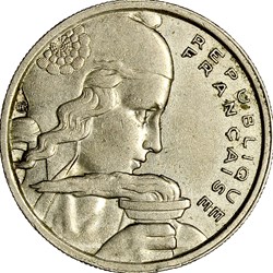 100 francs Cochet, IVe République, 1956