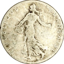 50 centimes Semeuse, IIIe République, 1902