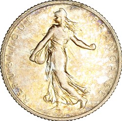 1 franc Semeuse, IIIe République, 1913