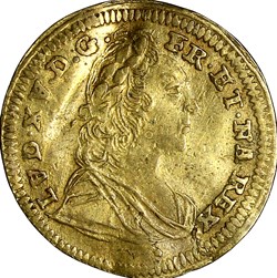 Jeton de Nuremberg, Louis XV, Albert Höger, non daté