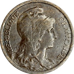 1 centime Daniel-Dupuis, IIIe République, 1901