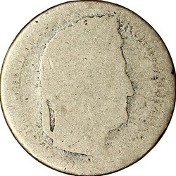 1/2 franc, Louis-Philippe Ier, 1842, Paris