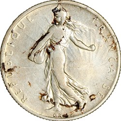 2 francs Semeuse, IIIe République, 1900