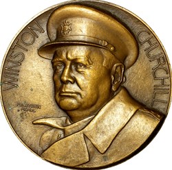 Médaille de Winston Churchill, 1945