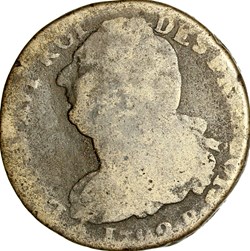 2 sols au faisceau, type François, Louis XVI, 1792, an 4, Rouen