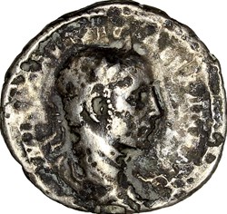 Denier de Sévère Alexandre, Fides, 225, Rome