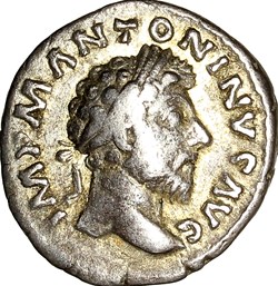 Denier de Marc-Aurèle, Providentia, 163, Rome