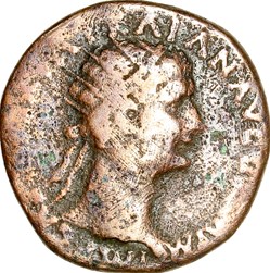 Dupondius de Trajan, Abundantia / Iustitia, 100, Rome