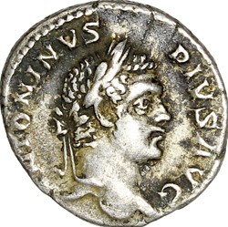 Denier de Caracalla co-empereur, Mars, 207, Rome