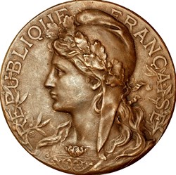Médaille de la Société mixte de tir de Chalon-sur-Saône, 1900-1939