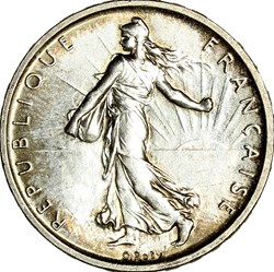 5 francs Semeuse, 1960