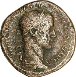 Sesterce de Sévère Alexandre, Pax, 226, Rome