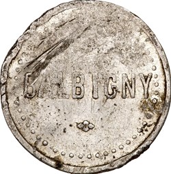 1 franc, ville de Balbigny, non daté