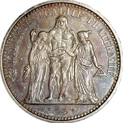 10 francs Hercule, 1972