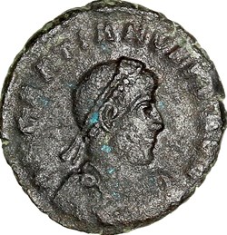 Nummus de Gratien, Victoria, 367-375, Siscia