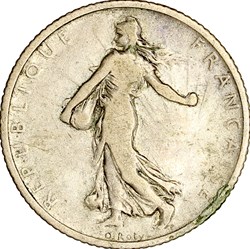 1 franc Semeuse, IIIe République, 1903