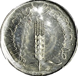 1 centime épi, FDC, 1976
