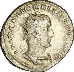 Antoninien de Gallien, Virtus, automne 253 - début 254, Rome
