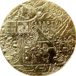 Médaille des Jeux Olympiques d'Albertville, 1991