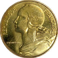 10 centimes Marianne, BU, 1999