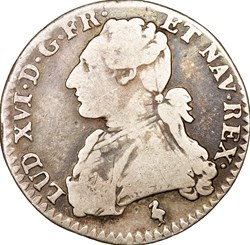 Dixième d'écu aux branches d'olivier, Louis XVI, 1782, 1er sem., Paris