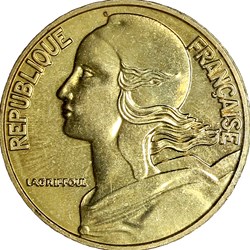 10 centimes Marianne, BU, 2000