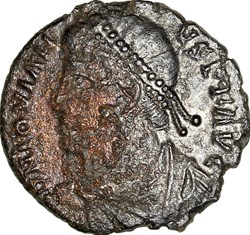 Nummus de Jovien, Vota, 363-364, Héraclée
