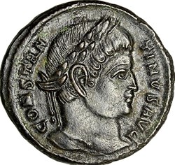 Centenionalis de Constantin Ier, Porte de camp, 327-328, Trèves