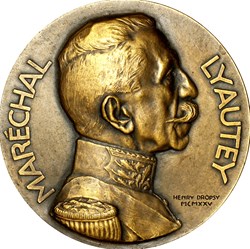 Médaille du Maréchal Lyautey, 1925