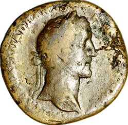 Sesterce d'Antonin le Pieux, Antonin, 152, Rome