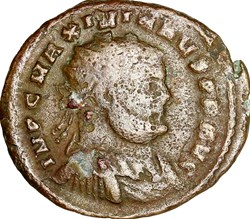 Néo-aurelianus de Maximien Hercule, Vota, 303, Carthage