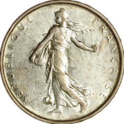 5 francs Semeuse, 1965