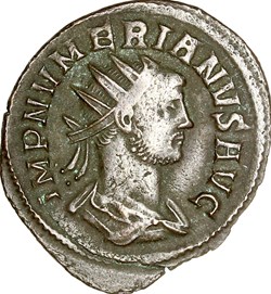 Aurelianus de Numérien, Mercure, début - été 284, Rome