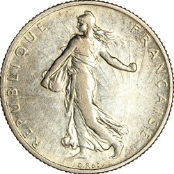 2 francs Semeuse, IIIe République, 1913