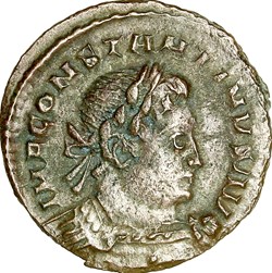 Follis de Constantin Ier, Sol, 315-316, Londres