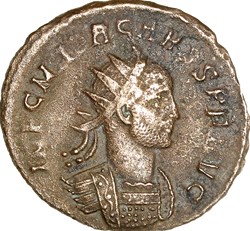 Aurelianus de Carus, Virtus, déc. 282 - août 283, Rome