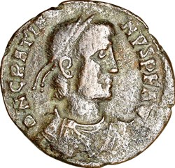 Maiorina pecunia de Gratien, Reparatio Reipublicae, 383, Lyon