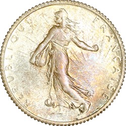 1 franc Semeuse, IIIe République, 1919