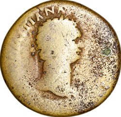 Sesterce de Domitien, Domitien, 85, Rome