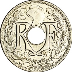 25 centimes Lindauer, IIIe République, 1921