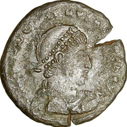 Maiorina pecunia de Théodose Ier, Gloria Romanorum, 378-388, atelier indéterminé