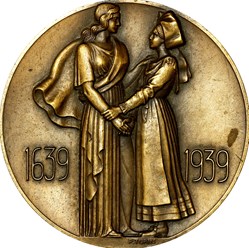 Médaille du tricentenaire de la réunion Alsace - France, 1939